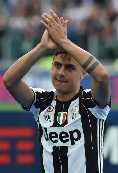La Juventus festeggia con la manita.Travolta la Sampdoria nell'ultima di campionato: doppietta per Dybala.
