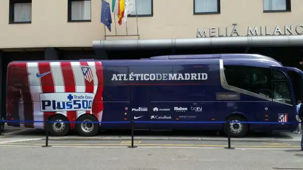 Cresce l'attesa per la finale tra Real e Atletico che andrà in scena a San Siro sabato sera.
