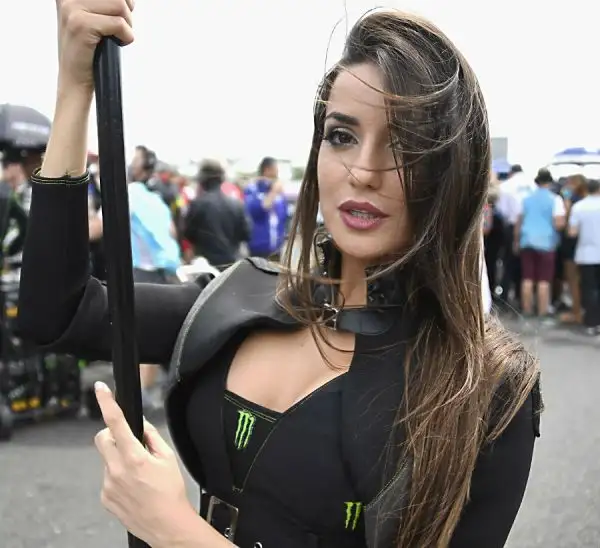Le immagini delle bellissime grid girls che hanno colorato il puddock nel corse del week end sul tracciato francese di Le Mans.
