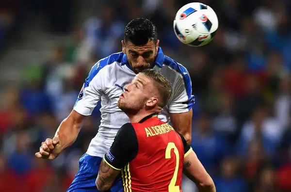 Italia, esordio da urlo: steso il Belgio. Giaccherini e Pellé abbattono i Diavoli Rossi.