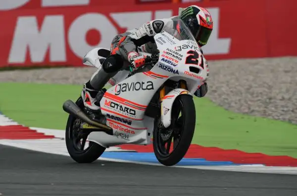 Il centauro torinese ad Assen ha vinto la sua prima gara in Moto3.