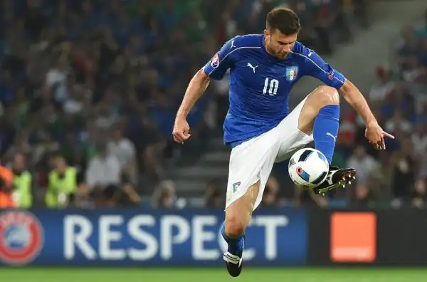 Thiago Motta 5. Regista al rallentatore. Non riesce a velocizzare la manovra e un suo errore quasi causa il vantaggio irlandese.
