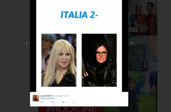 Tifosi scatenati su Twitter dopo la vittoria sugli iberici.