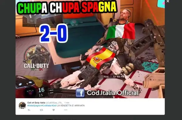 Tifosi scatenati su Twitter dopo la vittoria sugli iberici.