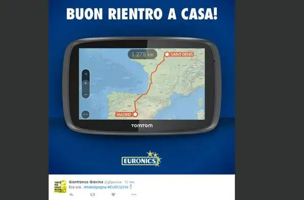 Tifosi scatenati su Twitter dopo la vittoria sugli iberici.