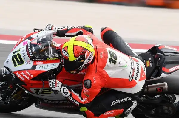 Le immagini delle prove del Gran Premio della riviera di RImini  che si correrà nel week end a Misano.