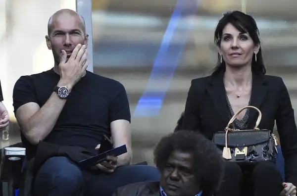 Veronique Fernandez e Zinedine Zidane