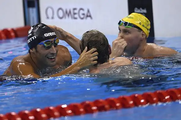 Gabriele Detti ha conquistato il bronzo nella finale dei 400 metri stile libero piazzandosi dietro all'australiano Mack Horton e al cinese Yang Sun.
