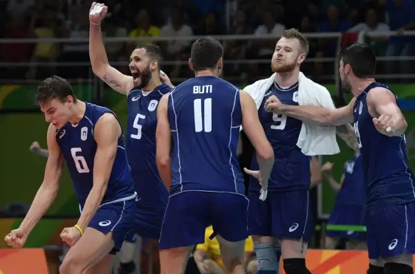 Italia, argento nella pallavolo maschile.