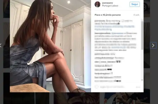 A Torino è arrivata anche la moglie del neo juventino Dani Alves, attivissima sui social.