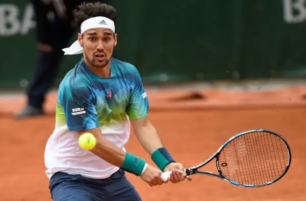 Il tennista azzurro Fabio Fognini
