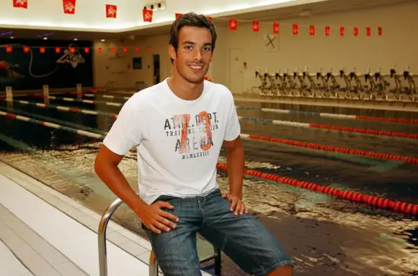 Il nuotatore azzurro Luca Marin