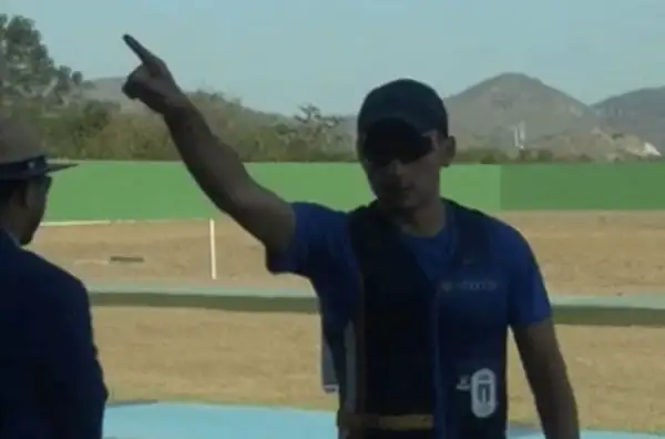 Gabriele Rossetti, oro nello skeet.