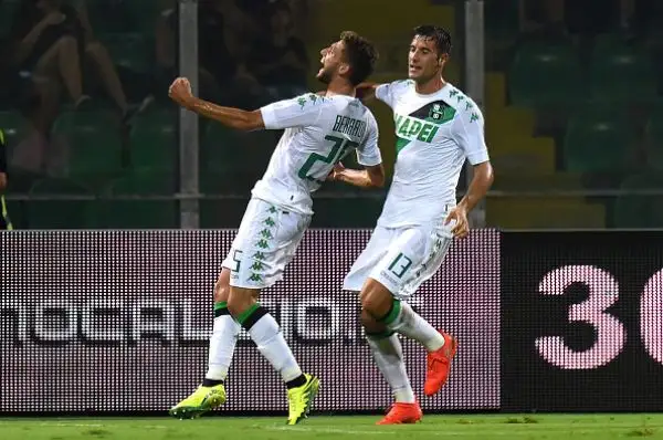 Colpo del Sassuolo a Palermo: i neroverdi dominano in lungo e in largo, e segnano dal dischetto con Berardi. 