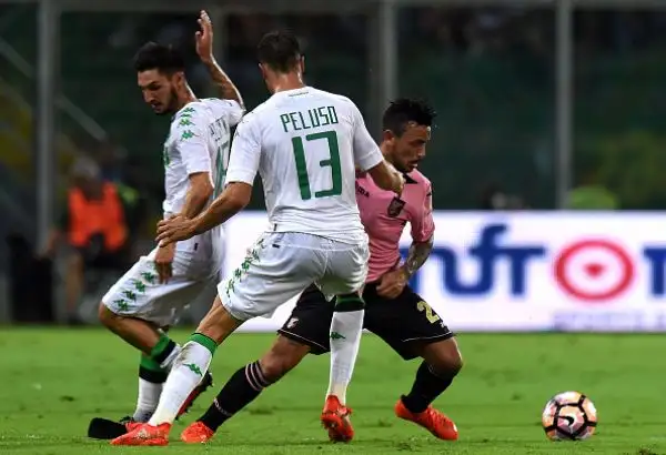 Colpo del Sassuolo a Palermo: i neroverdi dominano in lungo e in largo, e segnano dal dischetto con Berardi. 