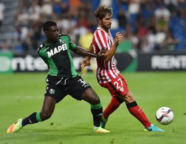 Nel match d'esordio in Europa League contro l'Athletic Bilbao gli uomini di Di Francesco compiono l'impresa e vincono 3-0. Decidono i gol di Lirola al 59', Defrel al 75' e quello di Politano all'81'.