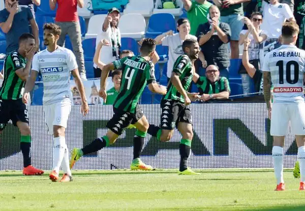 Sassuolo-Udinese 1-0