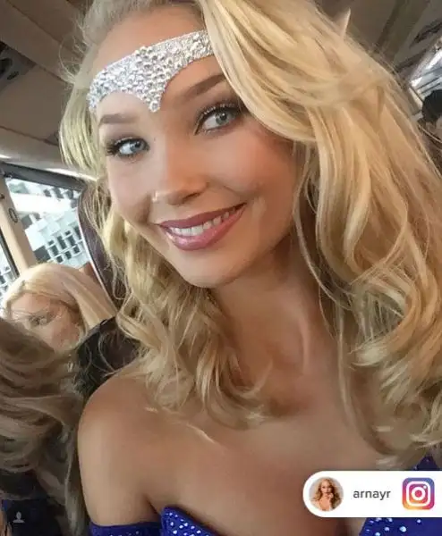 La bella Miss Islanda 2015 Arna Yr Jonsdottir, grande sportiva e provetta saltatrice con l'asta, si è rifiutata di dimagire lasciando il Miss Grand International.