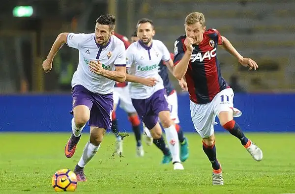 Kalinic stende il Bologna. La Fiorentina vince 1-0 il derby dell'Appennino.