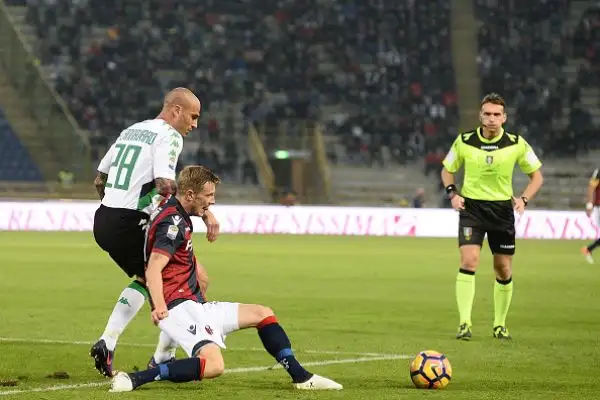 Altra partita e altri rimpianti per il Bologna, che una settimana dopo la rimonta subita tra le polemiche in casa della Lazio spreca altri due punti in casa contro il Sassuolo.