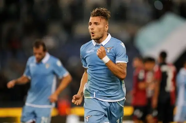 Poker della Lazio al Cagliari, Keita, Immobile (doppietta) e Felipe Anderson travolgono i sardi, 9 gol subiti in 2 gare.
