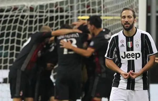 San Siro resta un tabù per la Juventus che dopo la sconfitta con l'Inter perde anche col Milan, vittorioso grazie ad un gol di Locatelli ma anche ad una rete annullata ingiustamente a Pjanic.