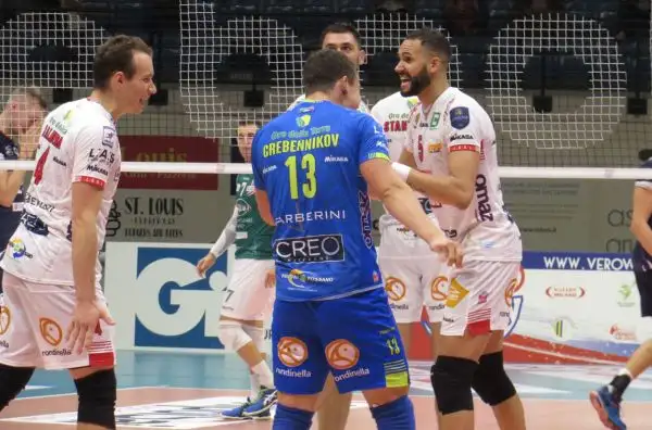 Juantorena e compagni aprono la stagione imponendosi in casa della Gi Group.