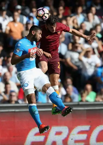 Dzeko affonda il Napoli. La Roma vince al San Paolo e vola al secondo posto.