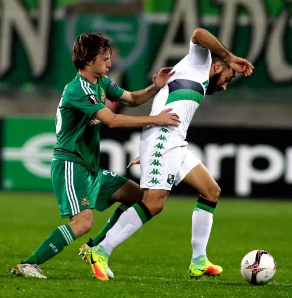 Il Rapid comincia meglio e passa subito al 7’ con Schaub, nella ripresa Schrammel però infila maldestramente la propria porta di testa su cross di Peluso. Sassuolo secondo nel girone.
