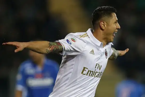 Il Milan travolge l'Empoli nello spettacolare anticipo di serie A giocato al Castellani. I rossoneri trionfano grazie alla prima doppietta di Lapadula in A, a un autogol e al gol di Suso.