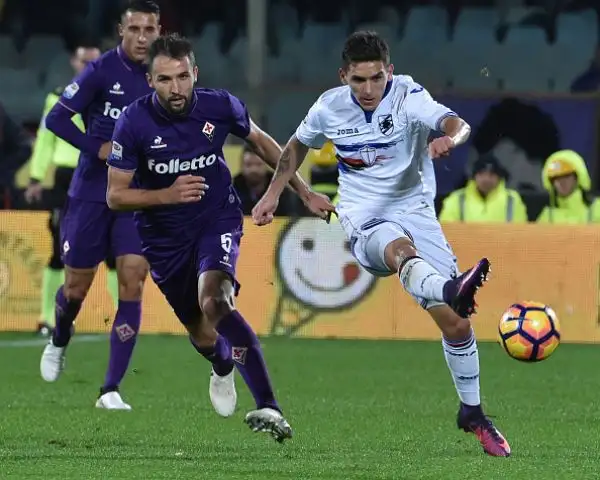 I viola fanno la gara e trovano il vantaggio al 37' grazie un tiro-cross di Bernardeschi. I gigliati sfiorano in più occasioni il raddoppio, ma al 57' Muriel pareggia con un bel colpo di testa.