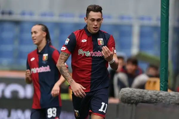 A Marassi partita molto combattuta tra Genoa e Udinese, alla rete del vantaggio ospite di Thereau risponde Ocampos per i padroni di casa.