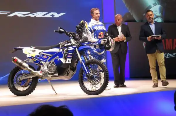 C'era anche il Dottore a Milano all'evento "To the Max" in cui è stata presentata la linea di moto Yamaha.