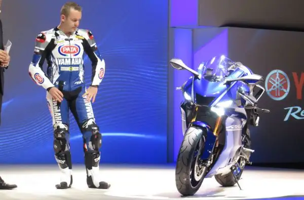 C'era anche il Dottore a Milano all'evento "To the Max" in cui è stata presentata la linea di moto Yamaha.