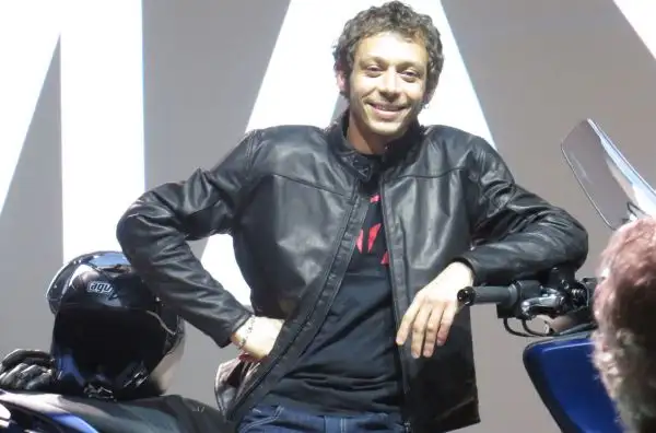 C'era anche il Dottore a Milano all'evento "To the Max" in cui è stata presentata la linea di moto Yamaha.