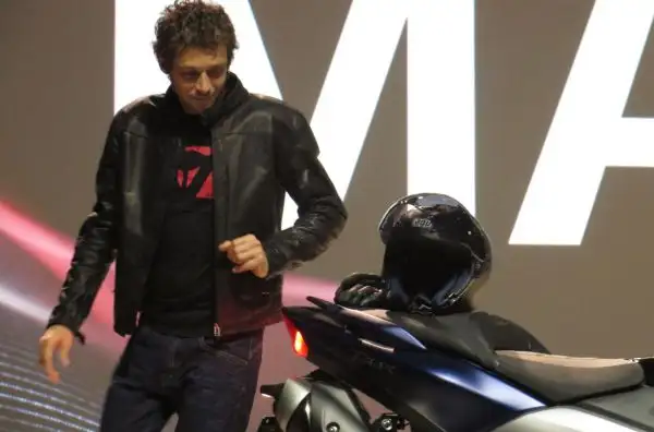 C'era anche il Dottore a Milano all'evento "To the Max" in cui è stata presentata la linea di moto Yamaha.