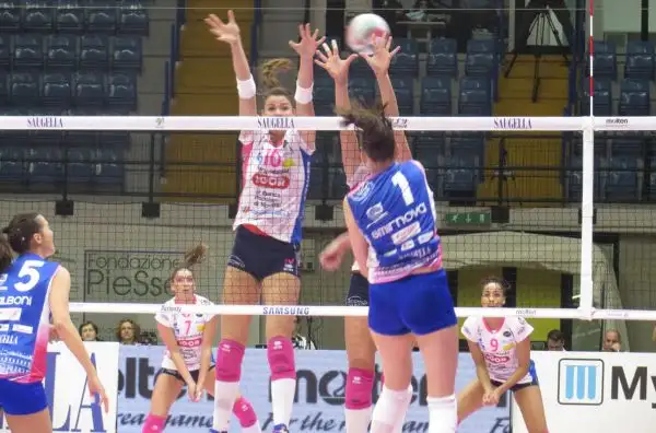 Vittoria in rimonta per la squadra di Francesca Piccinini.