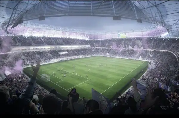 Ecco una carrellata di immagini dei futuri stadi di serie A, sulle orme degli impianti d'avanguardia già presenti in Italia.