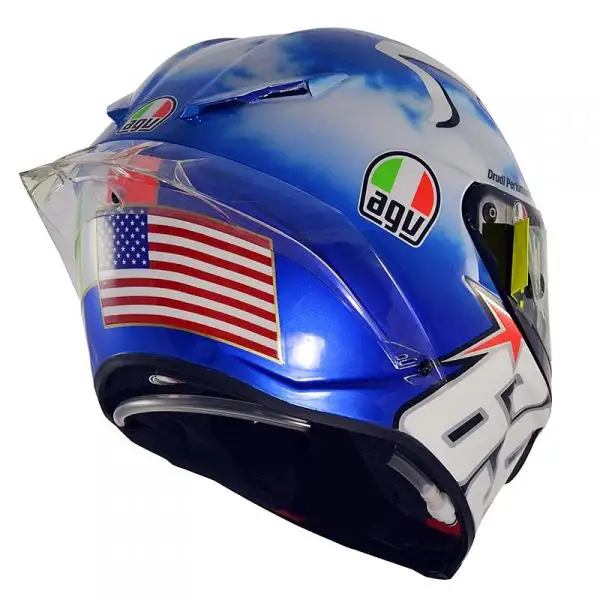 I caschi speciali scelti da Valentino Rossi e Andrea Iannone per il Gp d'Italia.