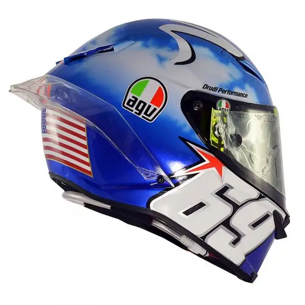 I caschi speciali scelti da Valentino Rossi e Andrea Iannone per il Gp d'Italia.