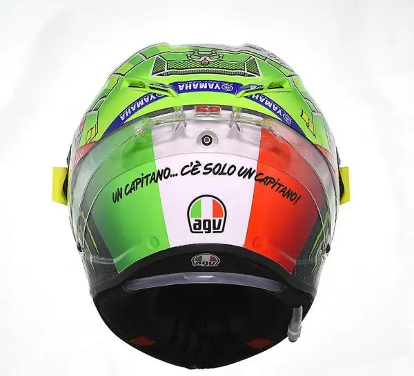 I caschi speciali scelti da Valentino Rossi e Andrea Iannone per il Gp d'Italia.