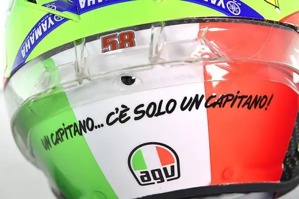 I caschi speciali scelti da Valentino Rossi e Andrea Iannone per il Gp d'Italia.