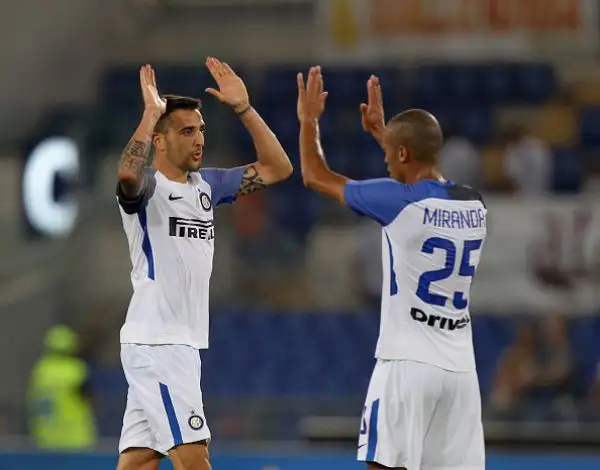 MATIAS VECINO: e in coppia con Borja Valero anche l'uruguaiano ha firmato per l'Inter.