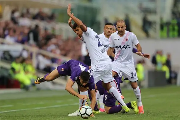 Una prodezza di Chiesa e un colpo di testa di Pezzella stendono il Bologna che aveva trovato il gol del momentaneo pareggio con il ritrovato Palacio.