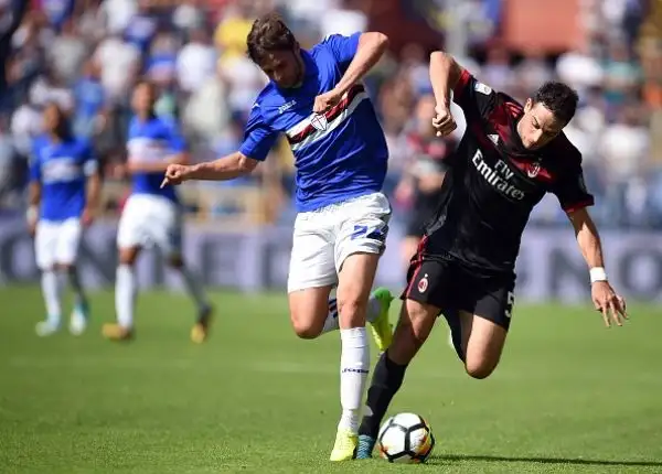 Il Milan cade a Genova con la Sampdoria.