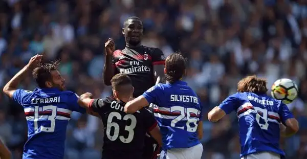 Il Milan cade a Genova con la Sampdoria.