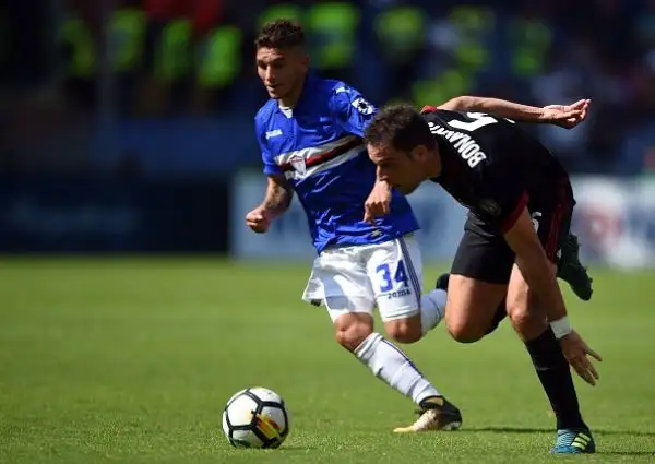 Il Milan cade a Genova con la Sampdoria.