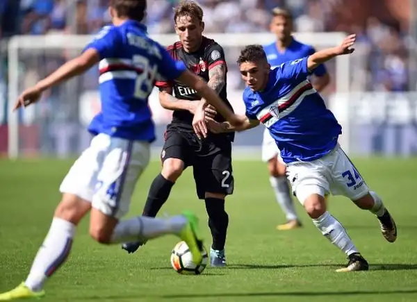 Il Milan cade a Genova con la Sampdoria.