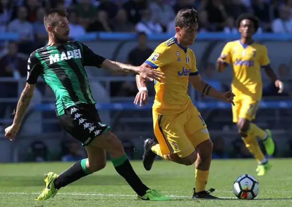 Anche contro il Sassuolo Dybala sigla un’altra tripletta dopo quella contro il Genoa, regalando i tre punti alla Juventus e salendo a quota 8 reti in 4 partite di campionato.