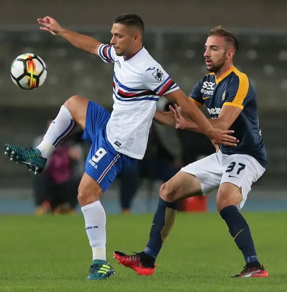 Partita senza gol a Verona ma non senza emozioni con Caracciolo che nel finale sulla linea salva i gialloblu dopo un palo clamoroso con Nicolas battuto.